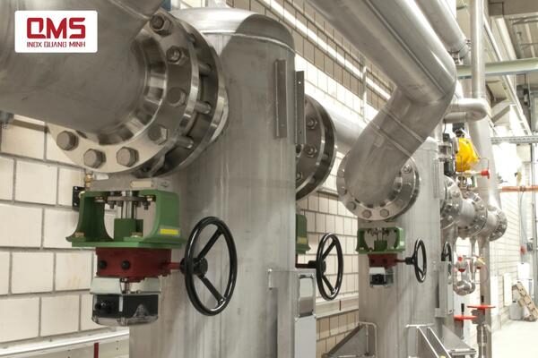 Ống inox đúc có thể chịu đựng được áp suất lớn hơn 