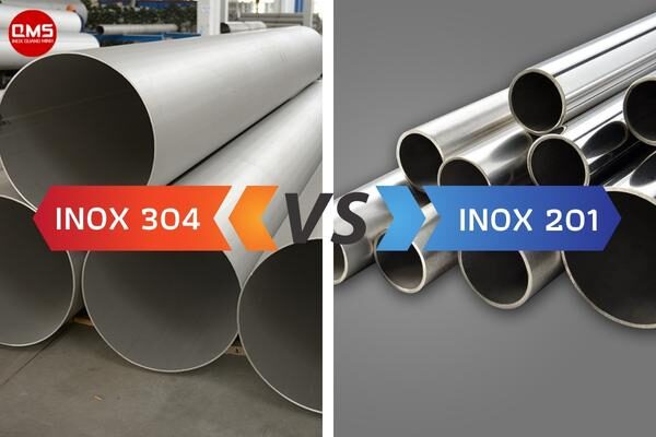 So sánh inox 201 và inox 304