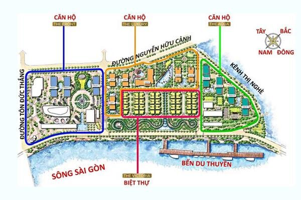 Quy mô dự án Vinhomes golden river-Vinhome Bason