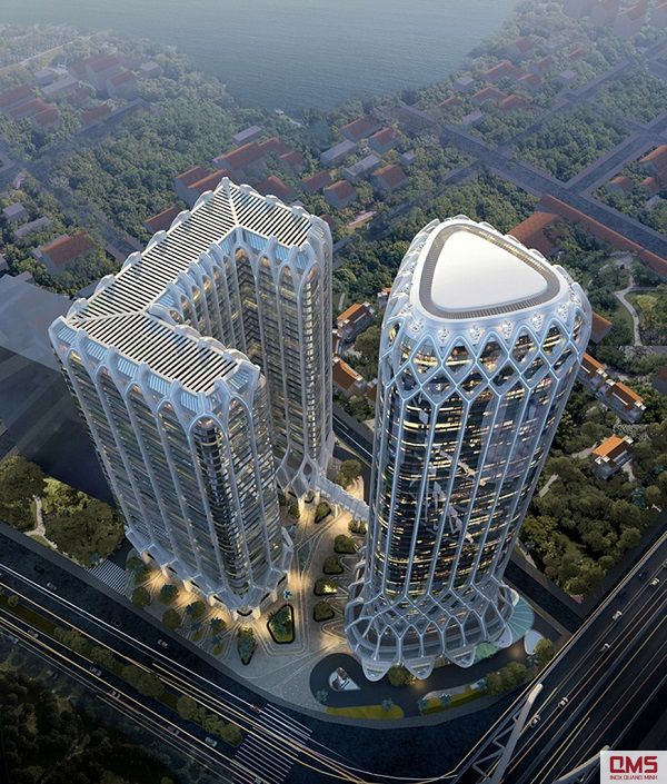 Biểu tượng Vương miện Hoa Sen đang vươn lên tầng cao