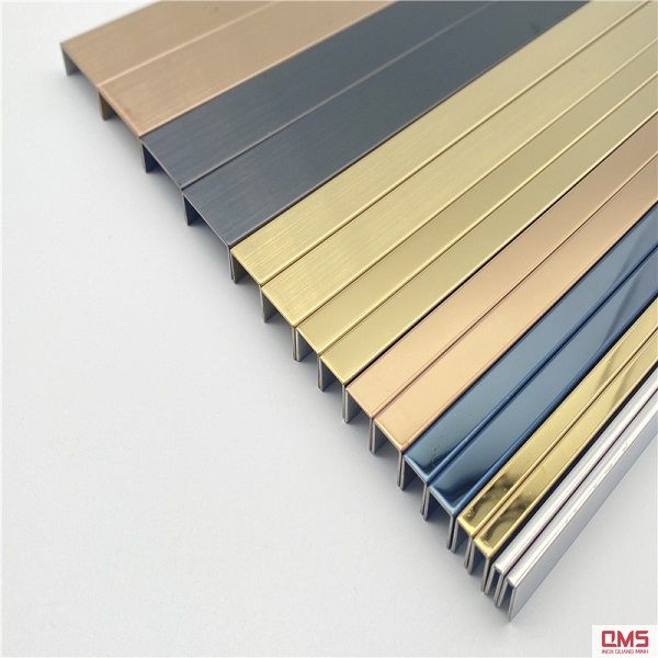 Inox mạ màu hiện đang rất được ưa chuộng trong ngành nội thất