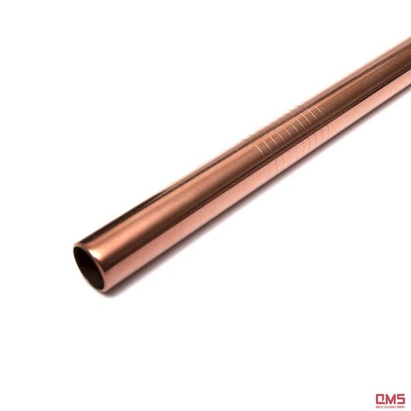Hình ảnh thành phẩm ống inox vàng hồng