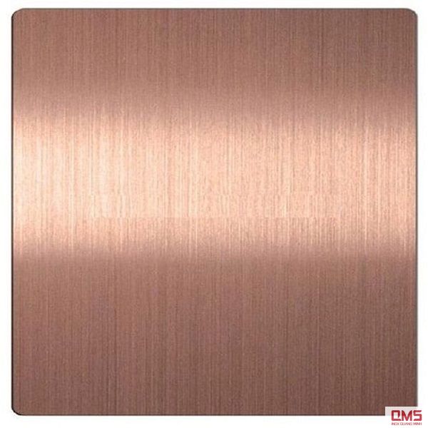 Inox vàng hồng được mạ bằng hai phương pháp phổ biến là PVD và mạ điện