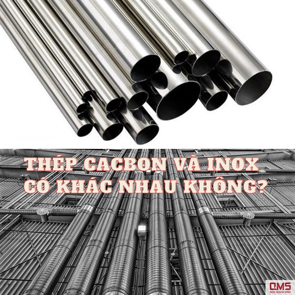thép cacbon và inox