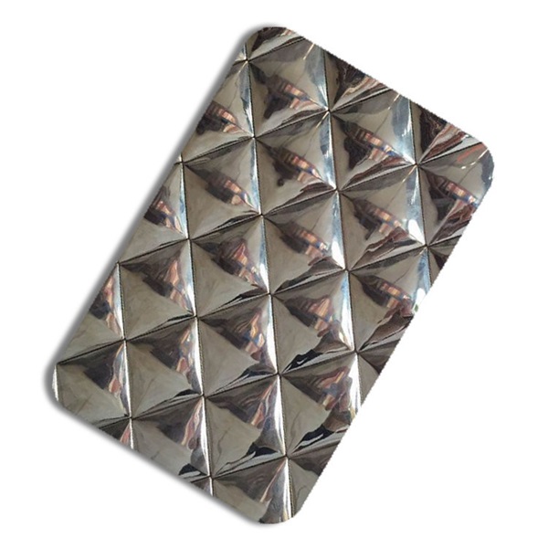 Tấm inox 3D hoa văn